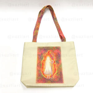 Zipper Tote Bag - Ghost Girl Goes to Hell