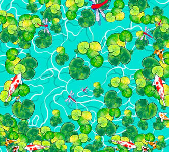 Lily pad haven - Vii Yu Lily pad haven - Vii Yu