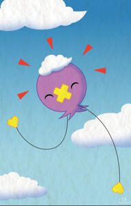 A waving balloon - Vii Yu A waving balloon - Vii Yu